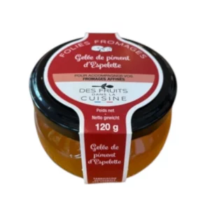 Gel&eacute;e de Pommes au Piment d'Espelette 120g