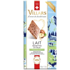 Melkchocolade met hazelnoot 100gr.