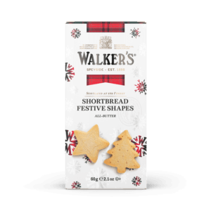 Walkers shortbread festive shapes gift 60 gr