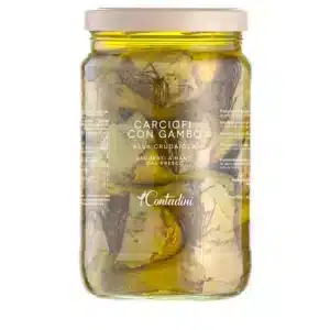 Artichauts avec tige à la Crudaiola 1.6 Kg