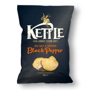 Chips Sea Salt & Crushed Black Pepper 130g