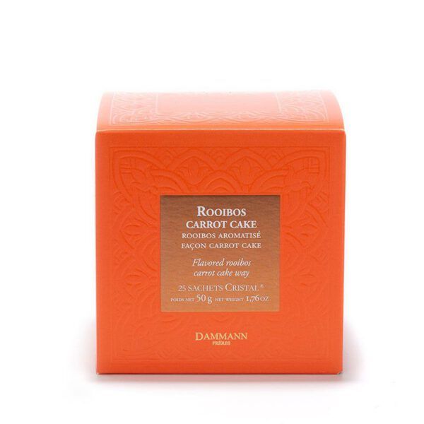 Rooibos carrot cake 25 cristalzakjes