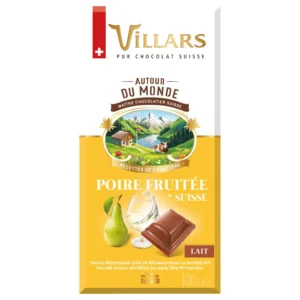 Villars melkchocolade met Poire William
