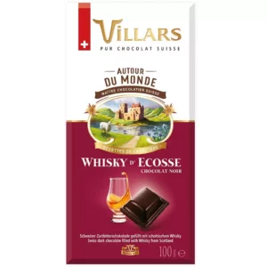 Villars pure chocolade met whisky