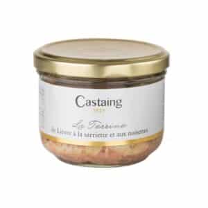 La Terrine de Lièvre à la sarriette et aux noisettes 180g