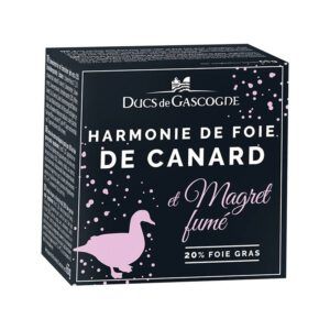 Ducs de Gascogne Harmonie de Foie de Canard-20% Foie Gras- et Magret Fumé 65g