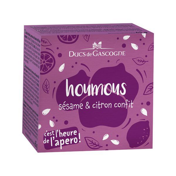 Ducs de Gascogne Hummus met sesam en citroen 65 gram