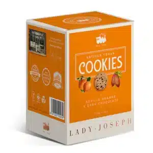 Lady Joseph Cookies au Chocolat Noir et Oranges de Séville 130g