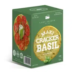 LAdy Joseph Maxi Cracker au Basilic et Huile d'Olive 150g