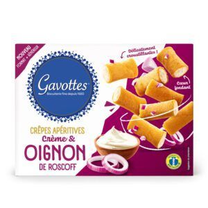 Gavottes Crêpe Apéritive Crème et Oignon de Roscoff 80g