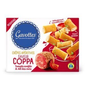 Gavottes Crêpe Apéritive Coppa, Tomate Confite et Ail des Ours 80g