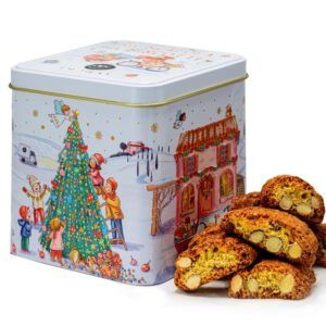 Cantuccini Toscani IGP aux Amandes Noël boîte 250g