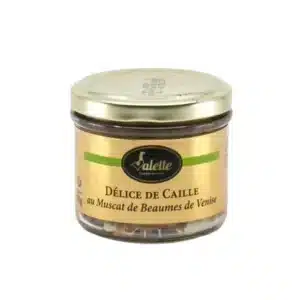 Délice de Cailles au Muscat Beaumes de Venise Bocal 90g