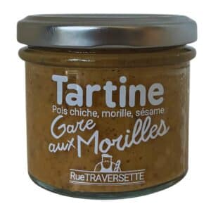 Tartine Gare aux Morilles 105g - Pois chiche, Morille, Sésame