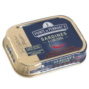 Sardines à l'Ancienne à l'Huile d'Olive au Piment et Aromates 115g