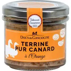 Terrine pur Canard à l'Orange bocal 90g